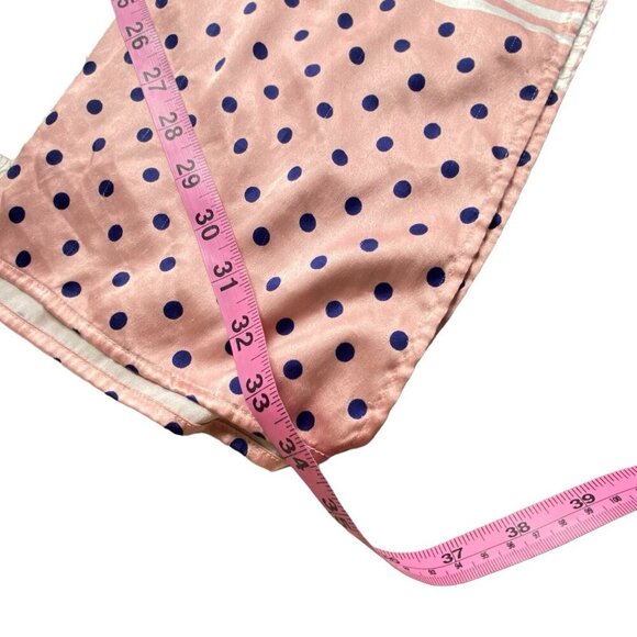 VICTORIA'S SECRET Women Hankerchief Chemise Size L Patchwork Butterfly 35-6 - Picture 11 of 12